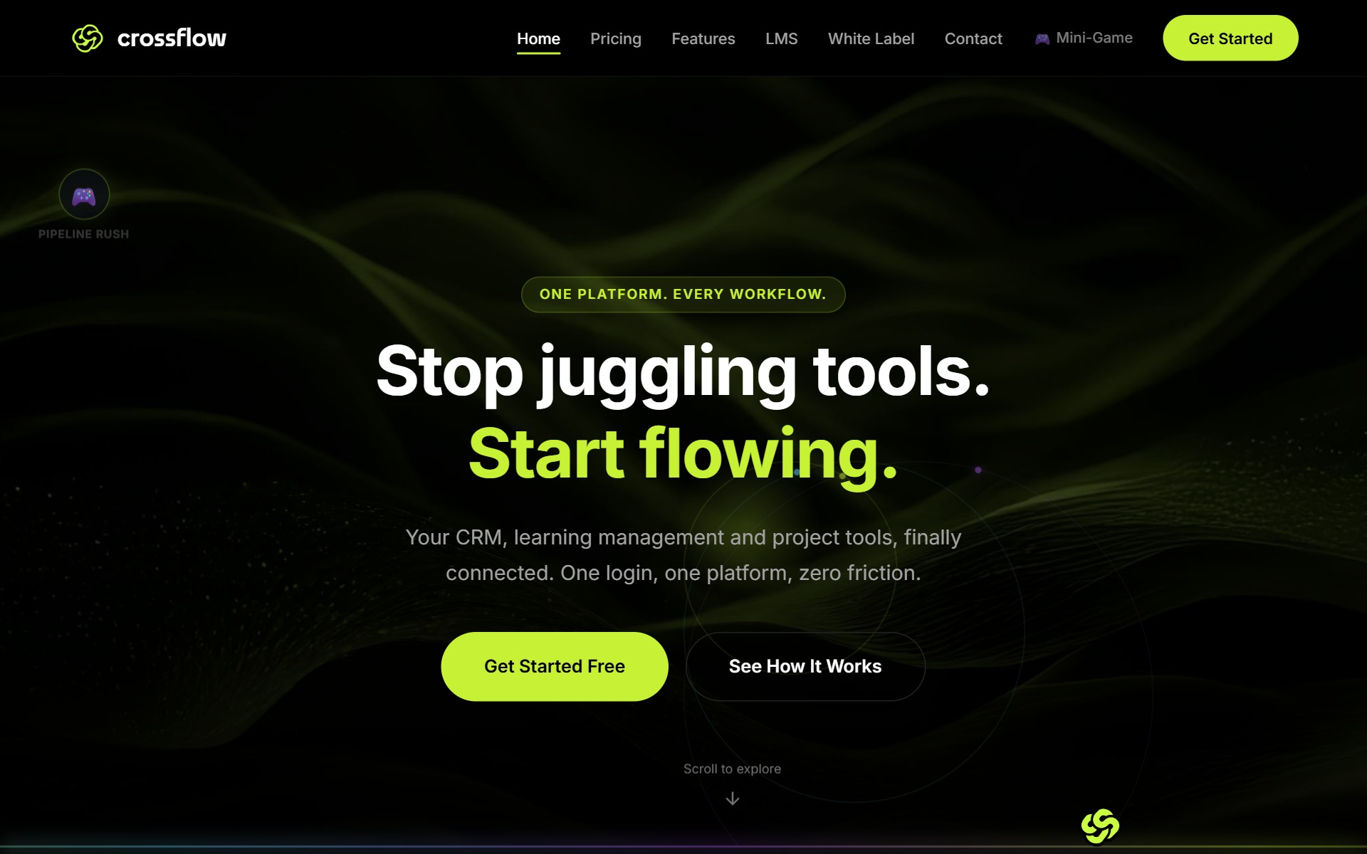 Crossflow Solutions website